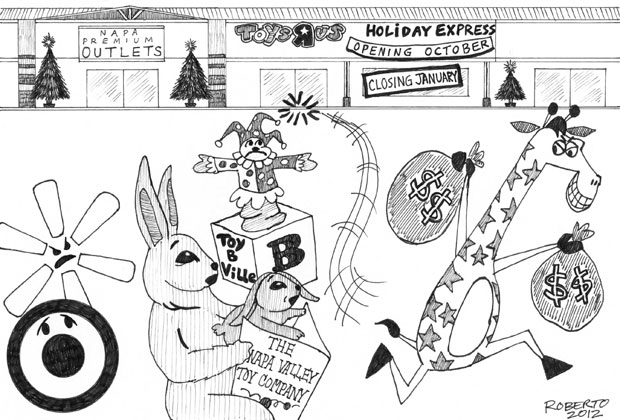Editorial Cartoon: Toys 'R' Us